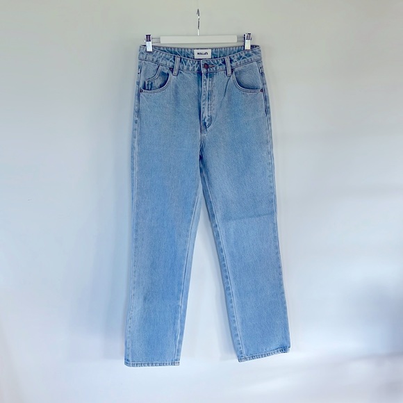 ROLLA’S Original High Rise Straight Denim Jeans Size 27 (9) - Picture 2 of 4